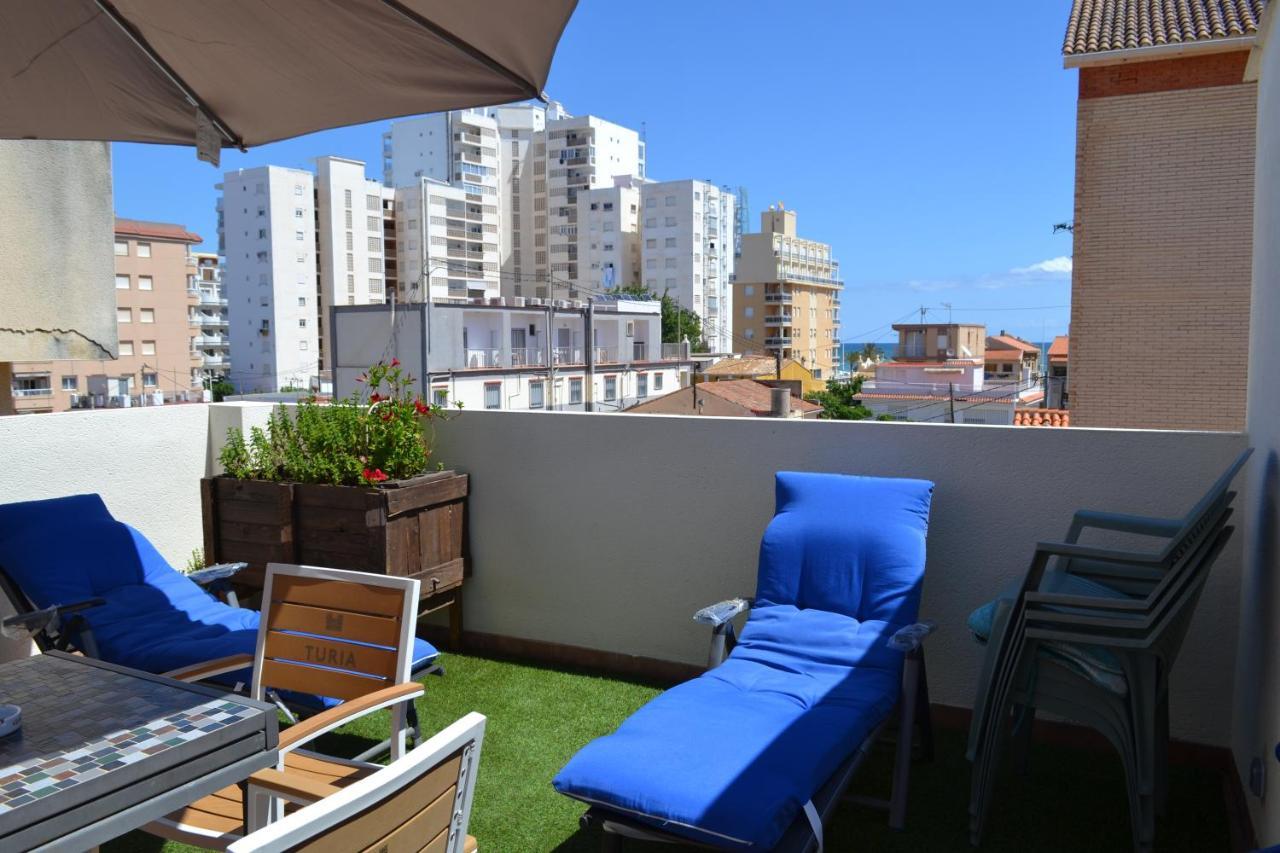 Апартаменты Triplex A 200 Metros De La Playa Гандия Экстерьер фото